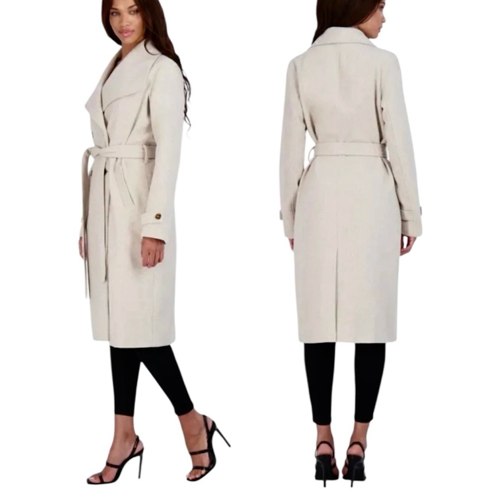 - Anthropologie XL Avec Les Filled Belted Overcoat! EUC! - Picture 4 of 15